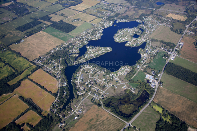 Somerset Lake in Jackson County, Michigan