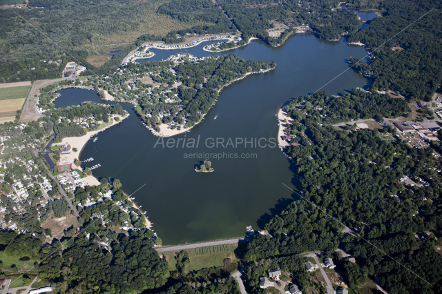 Monterey Lake in Allegan County, Michigan