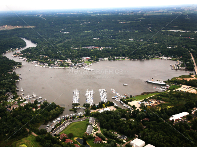 Kalamazoo Lake Saugatuck in Allegan County, Michigan