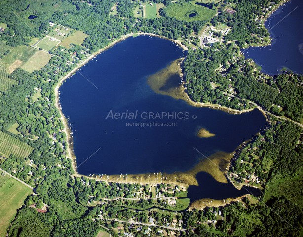 Dewey Lake in Cass County, Michigan