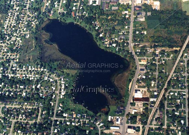 Bevins Lake in Oakland County, Michigan