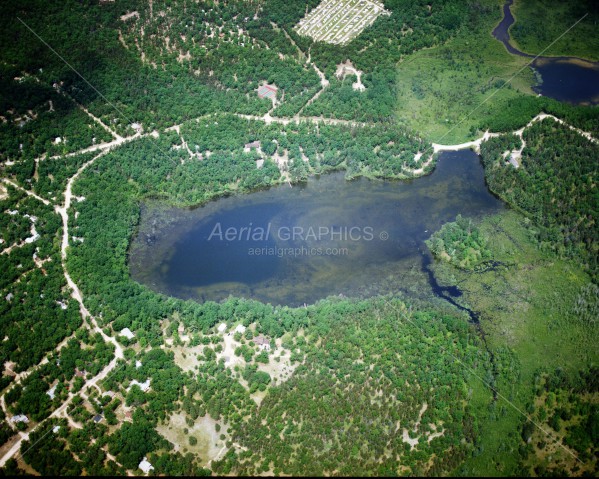 Wildfowl Lake in Montmorency County, Michigan