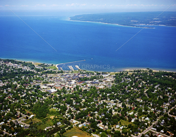 Petoskey in Emmet County, Michigan