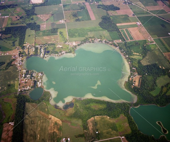 Oliver Lake in Lagrange County, Michigan