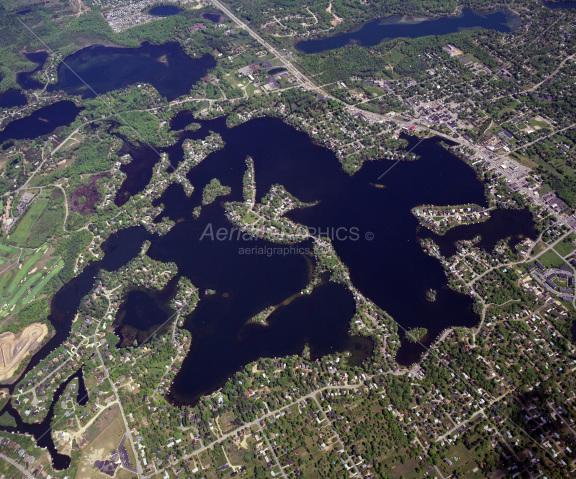 Lake Orion in Oakland County, Michigan