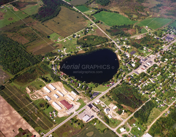 Pearl Lake in Montcalm County, Michigan