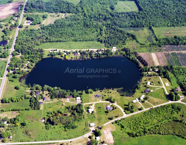Pike Lake in Allegan County, Michigan