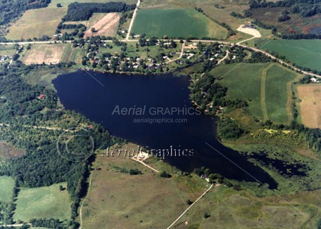 Podunk Lake in Barry County, Michigan