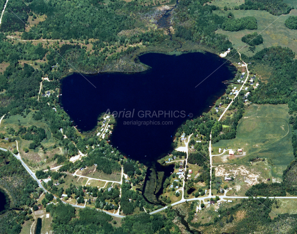 Todd Lake in Osceola County, Michigan