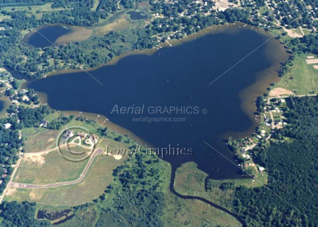 Vandercook Lake in Jackson County, Michigan