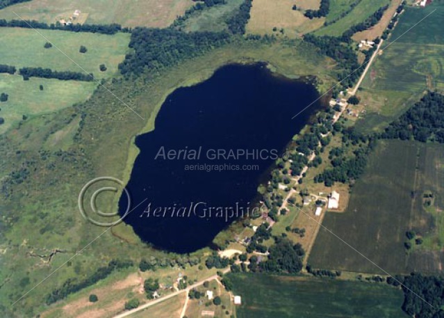 Warner Lake in Calhoun County, Michigan