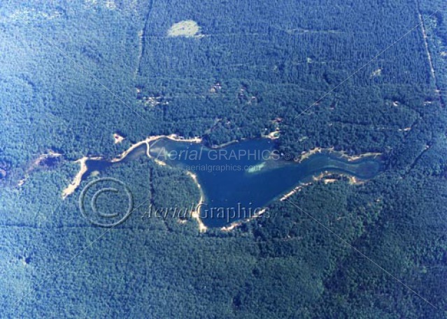 Wingleton Lake in Lake County, Michigan